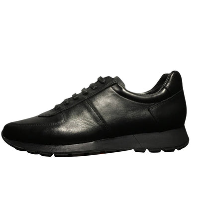 Brand Men Genuine Winter Luxury  British Style Business Lace Up Sport Leather Sneakers