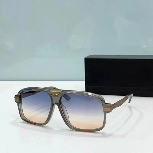 Authentic MOD60323 Premium Acetate Square Frame Men Women Sun Glasses