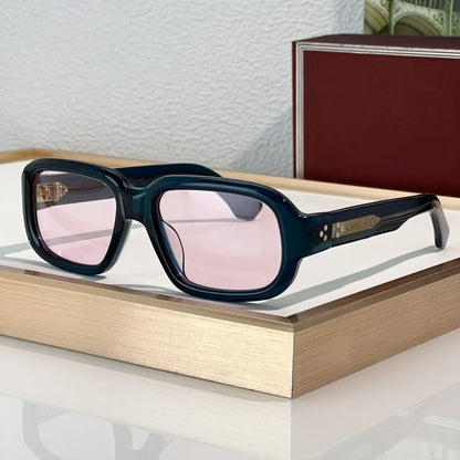 Fashion Anti-Ultraviolet Retro Plate Full Frame Unisex Sunglasses