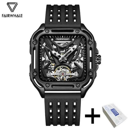 Mark Fairwhale Silicone Strap Waterproof Fashion Mechanical Men Watch
