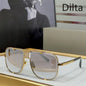 Dilta Mach Five Sqaure Pilot Titanium Fashion Women's Men's Sunglass