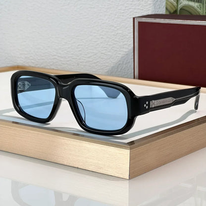 Fashion Anti-Ultraviolet Retro Plate Full Frame Unisex Sunglasses