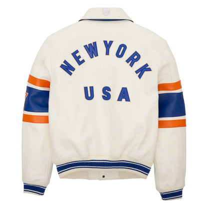 Fat plus size casual sports leather flight suit jacket men's European and American lapel sheepskin tops