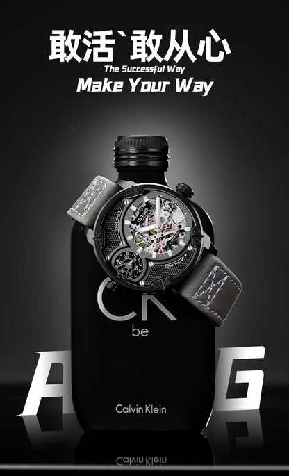 Reloj Hombre Luxury Brand Stainless Steel Waterproof Man Wristwatches