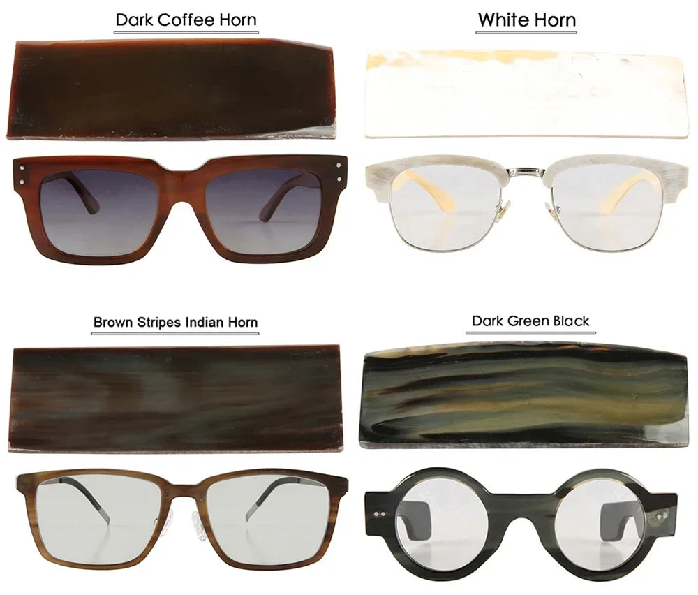 Custom Pilot Style Oval Round Cat Eye Shape Unique Handmade Unisex Glasses
