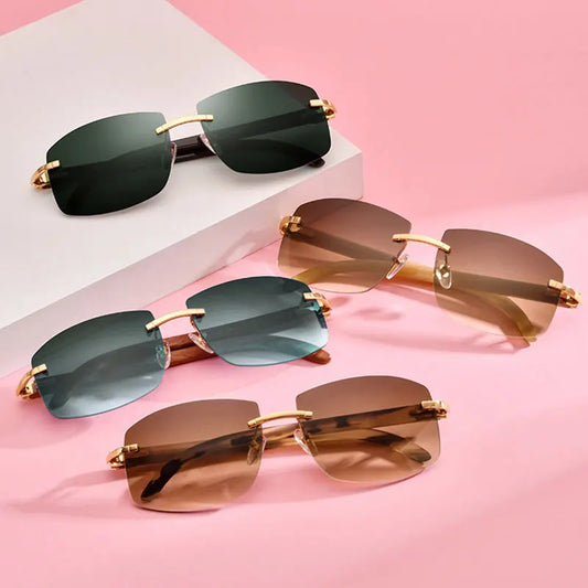 Rimless Luxury Sunglasses