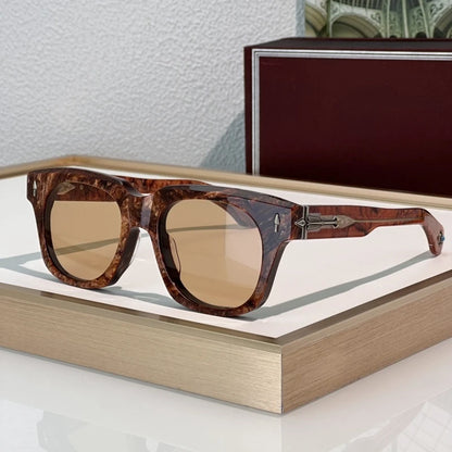 2025 Oval SANTA FE Unisex Luxury Thick Acetate Vintage Outdoor Retro Sunglasses