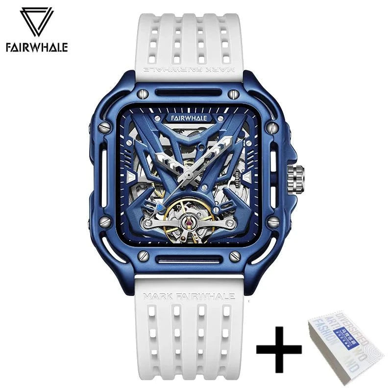 Mark Fairwhale Silicone Strap Waterproof Fashion Mechanical Men Watch