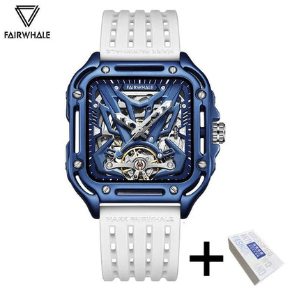 Mark Fairwhale Silicone Strap Waterproof Fashion Mechanical Men Watch