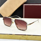 New JMM EARL Fashion Sunglasses Handmade Quality Rectangular Designer Brand Classic Alloy Glasses
