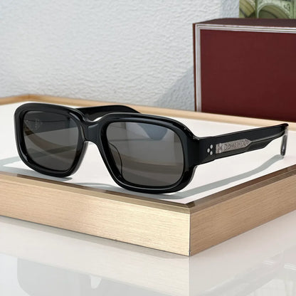 Fashion Anti-Ultraviolet Retro Plate Full Frame Unisex Sunglasses