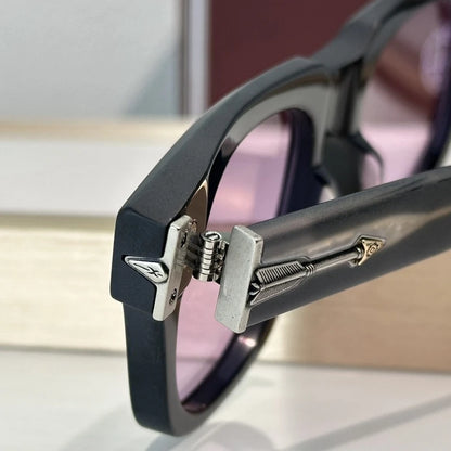 2025 Oval SANTA FE Unisex Luxury Thick Acetate Vintage Outdoor Retro Sunglasses
