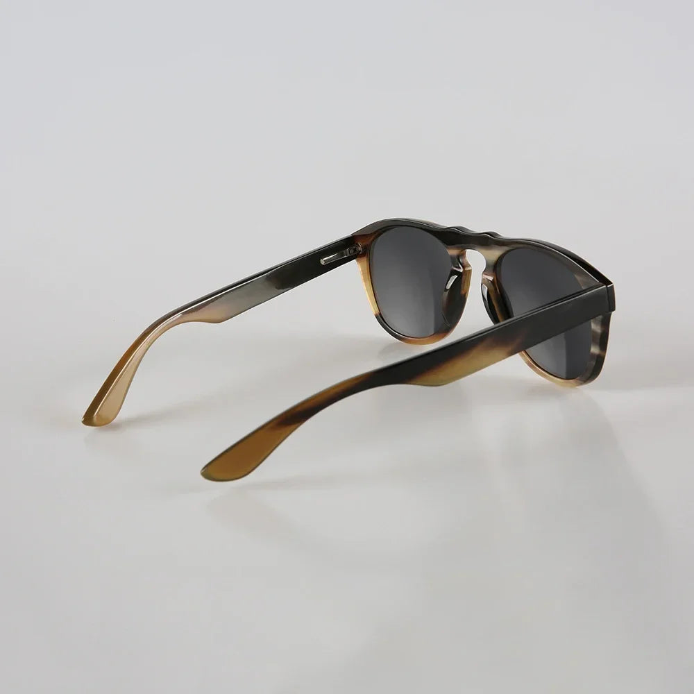 Custom Pilot Style Oval Round Cat Eye Shape Unique Handmade Unisex Glasses