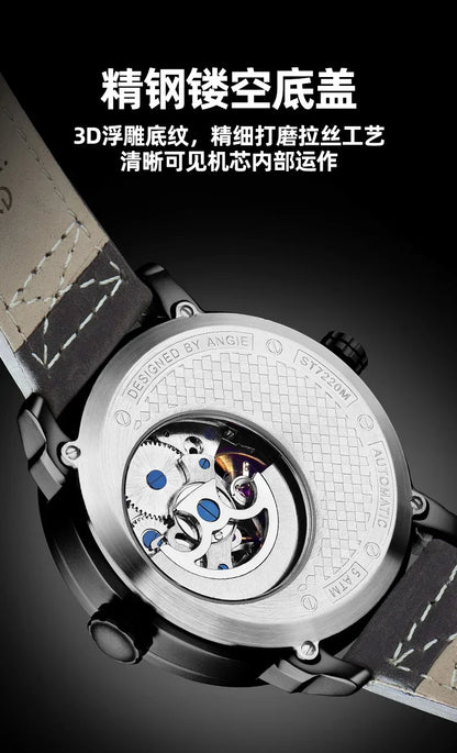 Reloj Hombre Luxury Brand Stainless Steel Waterproof Man Wristwatches