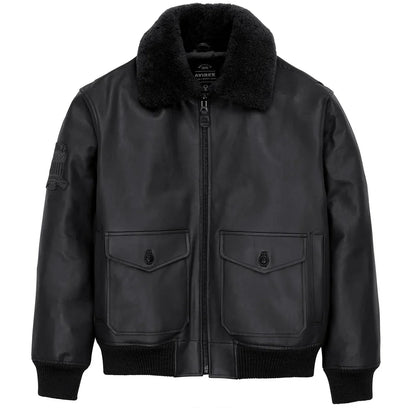 Fat plus size casual sports leather flight suit jacket men's European and American lapel sheepskin tops