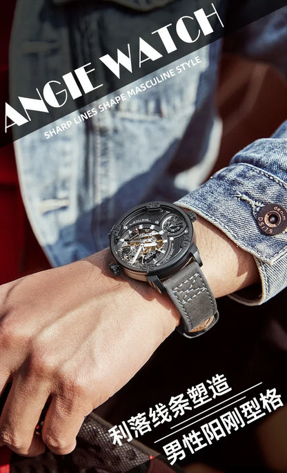 Reloj Hombre Luxury Brand Stainless Steel Waterproof Man Wristwatches