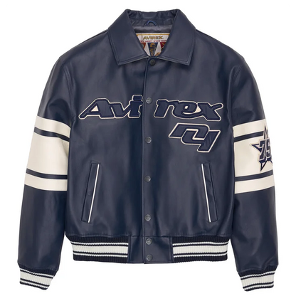 Fat plus size casual sports leather flight suit jacket men's European and American lapel sheepskin tops