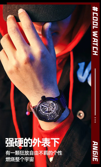 Reloj Hombre Luxury Brand Stainless Steel Waterproof Man Wristwatches
