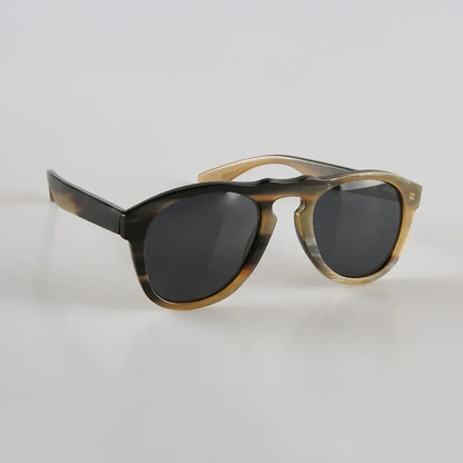 Custom Pilot Style Oval Round Cat Eye Shape Unique Handmade Unisex Glasses