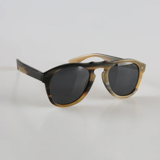 Custom Pilot Style Oval Round Cat Eye Shape Unique Handmade Unisex Glasses