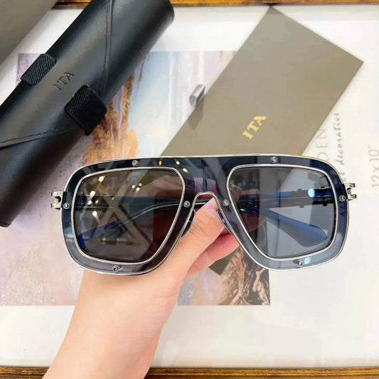 Luxury Rimless Acetate Frame Unisex Eyeglasses