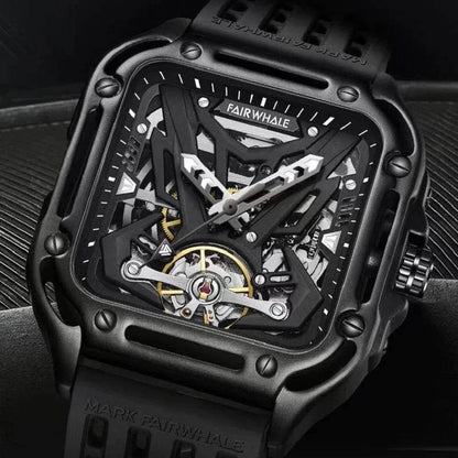 Mark Fairwhale Silicone Strap Waterproof Fashion Mechanical Men Watch