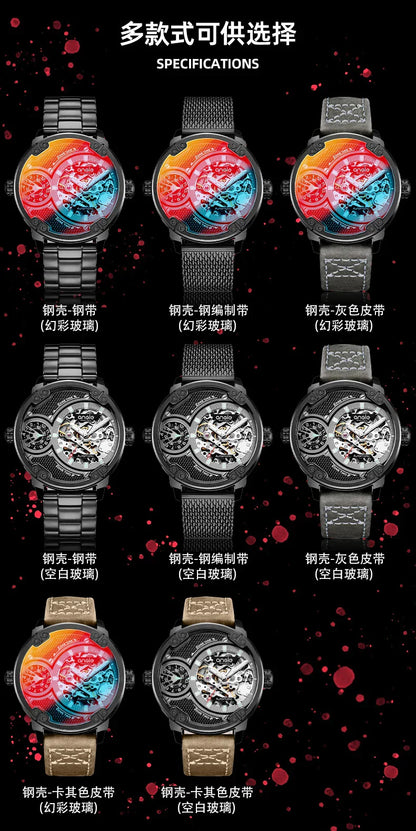 Reloj Hombre Luxury Brand Stainless Steel Waterproof Man Wristwatches