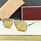 New JMM EARL Fashion Sunglasses Handmade Quality Rectangular Designer Brand Classic Alloy Glasses