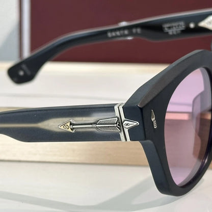 2025 Oval SANTA FE Unisex Luxury Thick Acetate Vintage Outdoor Retro Sunglasses