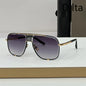 Dilta Mach Five Sqaure Pilot Titanium Fashion Women's Men's Sunglass