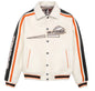 Plus Size Men's Leather Flight Jacket - Casual Sheepskin Coat