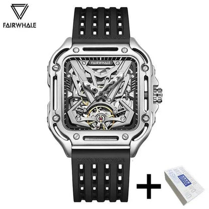 Mark Fairwhale Silicone Strap Waterproof Fashion Mechanical Men Watch