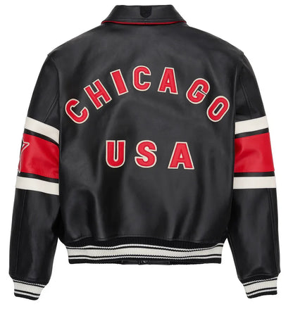 Fat plus size casual sports leather flight suit jacket men's European and American lapel sheepskin tops