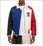 Plus Size Men's Leather Flight Jacket - Casual Sheepskin Coat