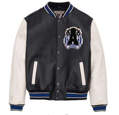 Fat plus size casual sports leather flight suit jacket men's European and American lapel sheepskin tops