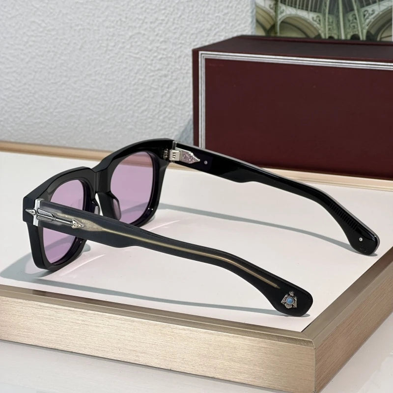 2025 Oval SANTA FE Unisex Luxury Thick Acetate Vintage Outdoor Retro Sunglasses