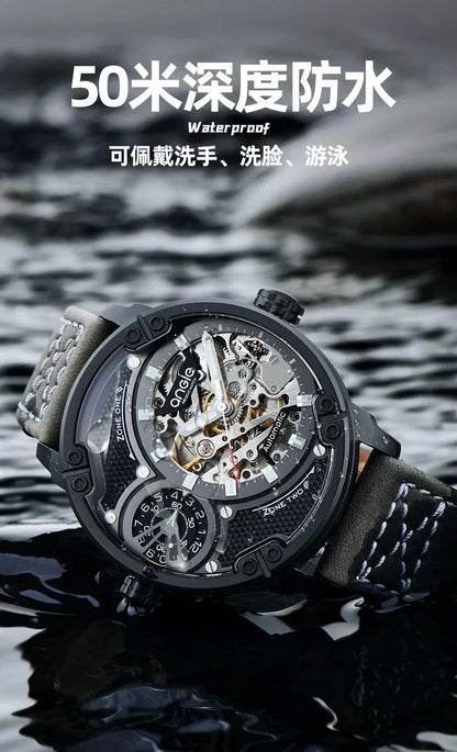 Reloj Hombre Luxury Brand Stainless Steel Waterproof Man Wristwatches