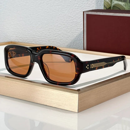 Fashion Anti-Ultraviolet Retro Plate Full Frame Unisex Sunglasses