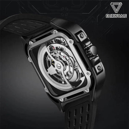 Mark Fairwhale Silicone Strap Waterproof Fashion Mechanical Men Watch