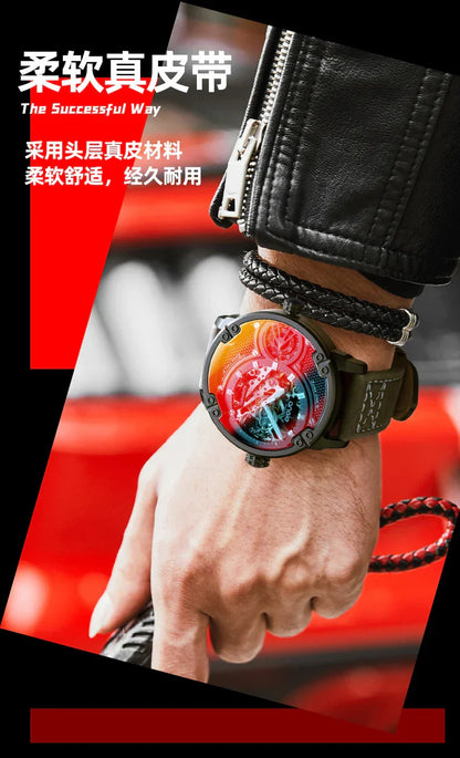 Reloj Hombre Luxury Brand Stainless Steel Waterproof Man Wristwatches