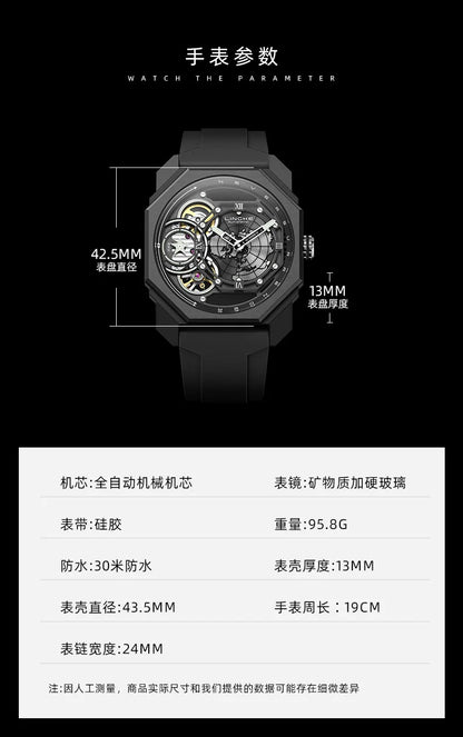 PAGANI DESIGNS Men's Mechanical Luxury Watch