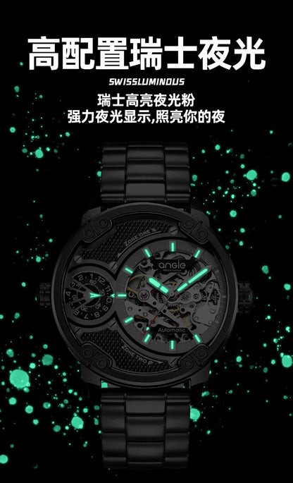 Reloj Hombre Luxury Brand Stainless Steel Waterproof Man Wristwatches