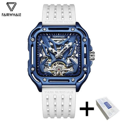 Mark Fairwhale Silicone Strap Waterproof Fashion Mechanical Men Watch