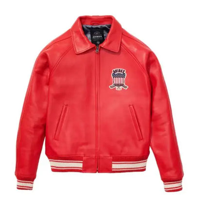 Fat plus size casual sports leather flight suit jacket men's European and American lapel sheepskin tops