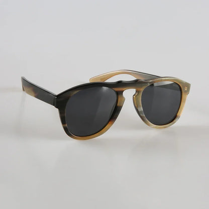 Custom Pilot Style Oval Round Cat Eye Shape Unique Handmade Unisex Glasses