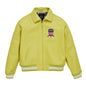 Plus Size Men's Leather Flight Jacket - Casual Sheepskin Coat