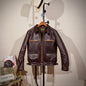 Tailro Brando 1.8mm Heavyweight Batik Cowhide Hartman Pilot Jacket