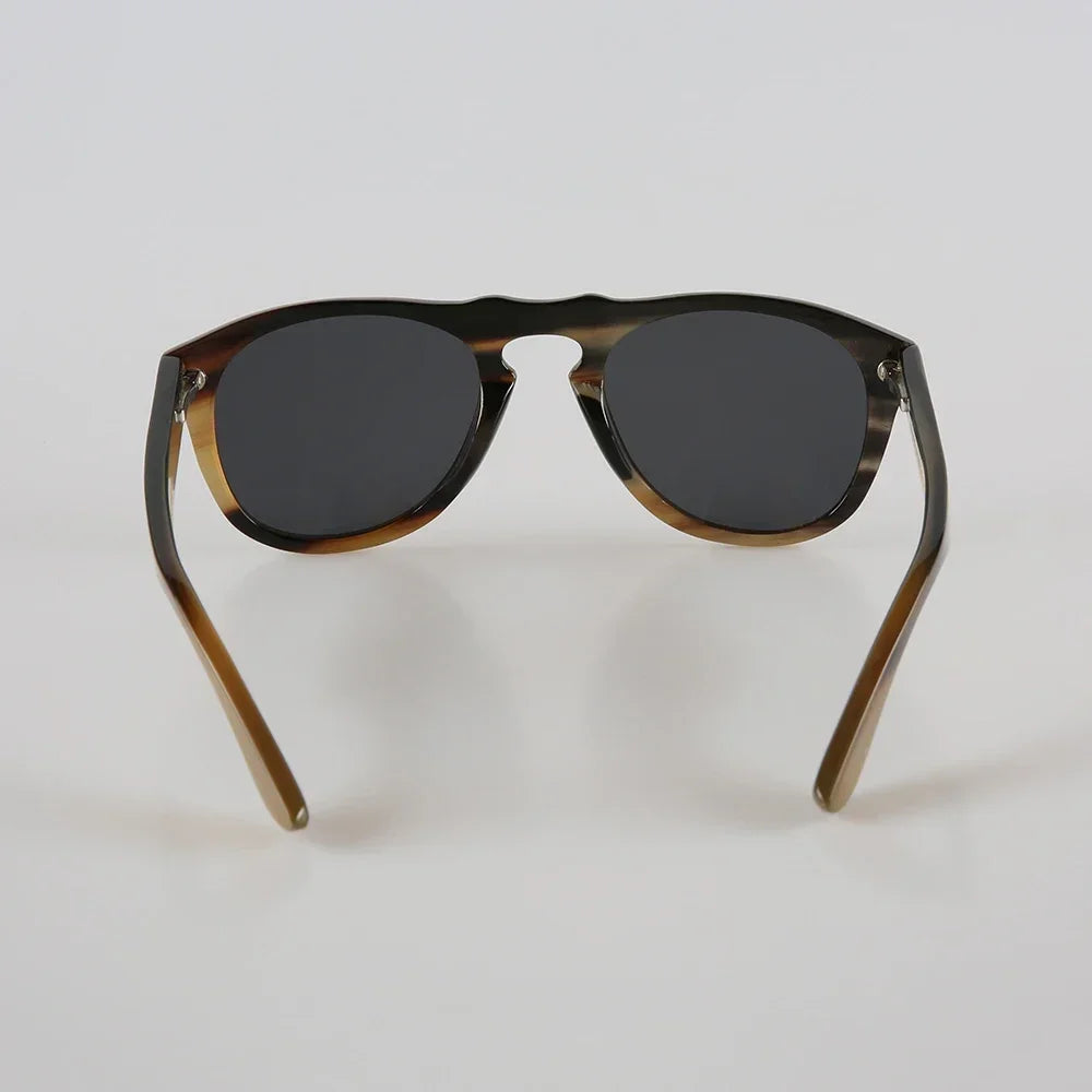Custom Pilot Style Oval Round Cat Eye Shape Unique Handmade Unisex Glasses